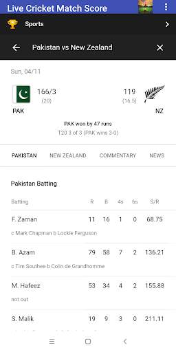Live Cricket Match Scores screenshot 8