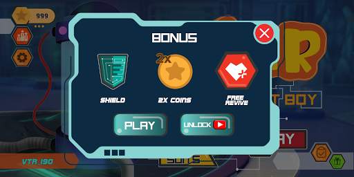 Vir The Robot Boy Run screenshot 3