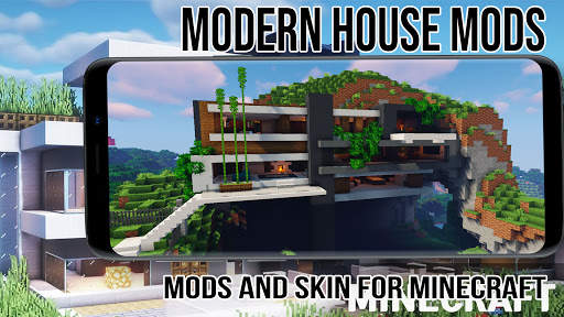 Cool House Mod - Modern House Mod For Minecraft PE screenshot 1