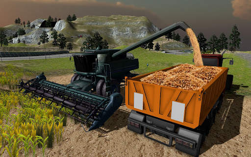 Real Tractor Driving Sim 3D screenshot 1