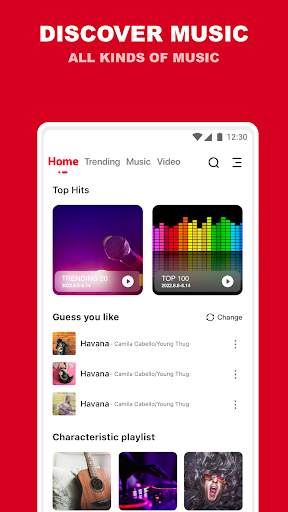 Play Music Online - MP3 Player screenshot 2