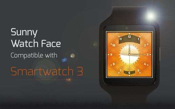 Sunny Watch Face 6 تصوير الشاشة