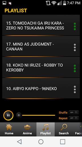 Anime Music screenshot 5