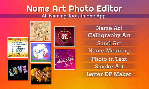 Name Art Photo Editing App screenshot 3