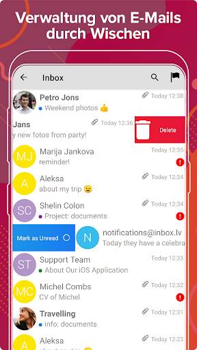 Inbox.lv screenshot 3