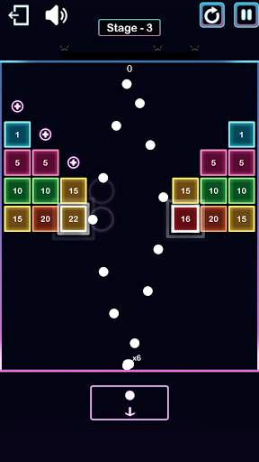 Bricks Breaker - Fun and Free Bricks Breaker Game screenshot 1