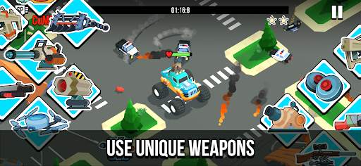 Smash racing: drive from cops, make an epic crash! screenshot 3