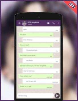 Messenger Chat With BTS Jungkook screenshot 3