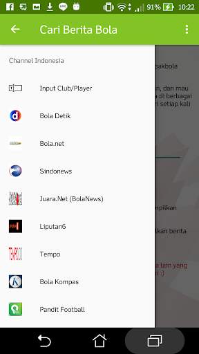 Cari Berita Bola (CBB) screenshot 2