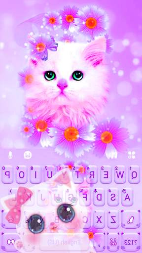 Cute Cats  Theme Keyboard screenshot 7