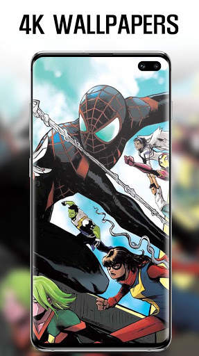 Best Spider Friend Live Wallpaper HD 4K screenshot 5