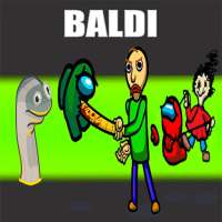 Among Us Baldi Mod logo