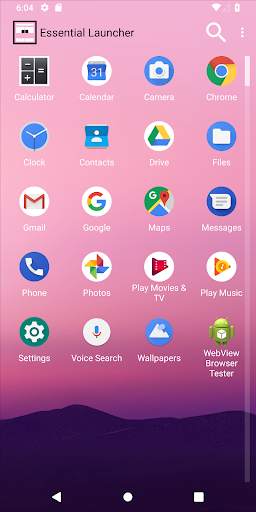 Essential Launcher screenshot 2