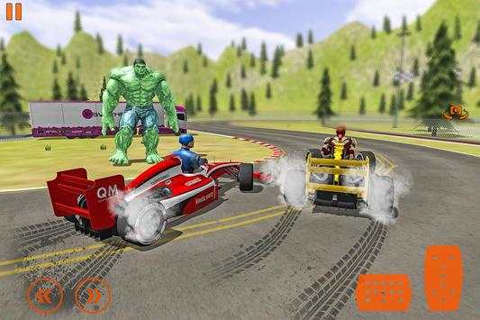 Superhero Real Car Racing Stunts: Super Hero Games screenshot 7