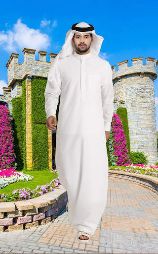 Arab man photo maker suit edit screenshot 1