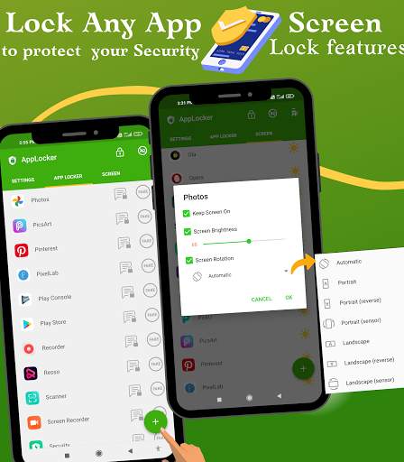 App Locker-app lock fingerprint, pattern, hide app screenshot 2