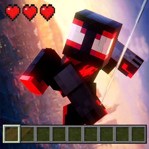 Mod Spider Man for Minecraft 8.0