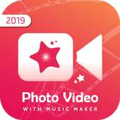 Photo to Video Maker 2019 -  Slideshow Maker logo