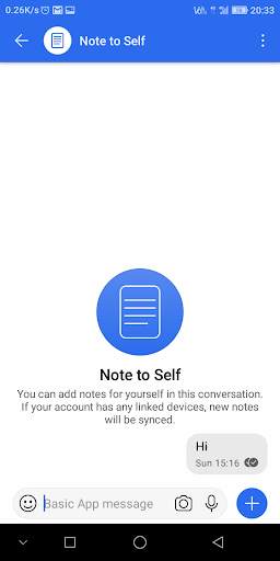Basic App : Voice Calling & Chats screenshot 2