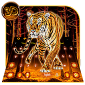 3D Tiger Keyboard Theme icon