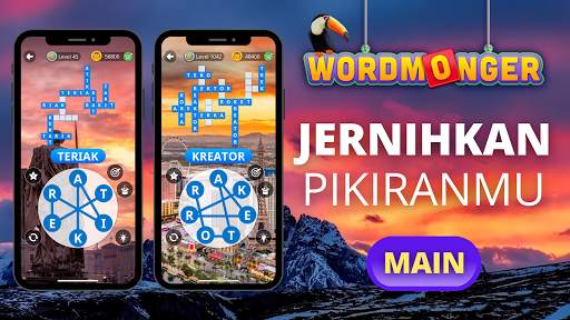 Wordmonger: Puzzle Kata&Trivia screenshot 1