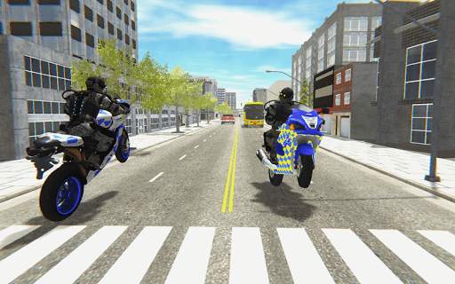 Police Bike Real Crime City Driver screenshot 7
