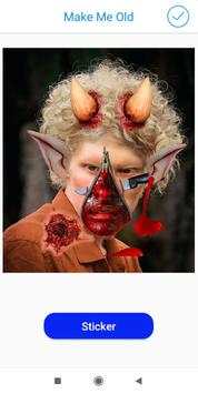 Halloween Photo Editor-Scary makeup screenshot 2