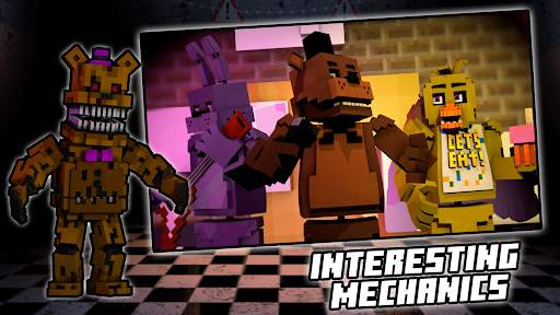 FNAF Action addon Minecraft PE screenshot 3