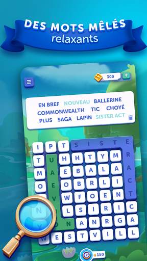 Word Lanes Search: Mots Mêlés screenshot 1