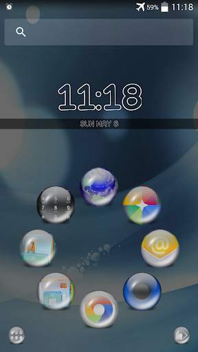 Smart Launcher Theme Sphere screenshot 7