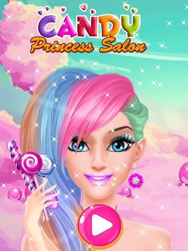 🍭 Candy 👸 Princess 💅 Makeup 💇 Salon screenshot 1