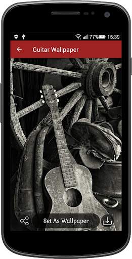 Guitar Wallpaper screenshot 2