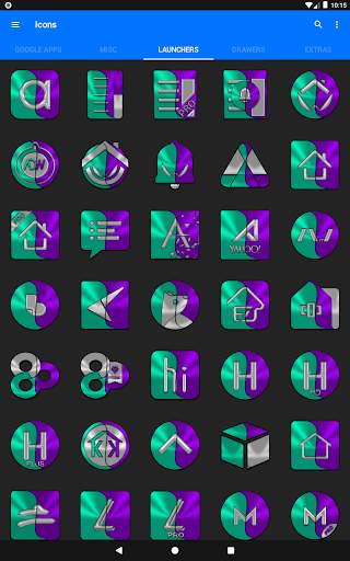 Teal and Purple Icon Pack screenshot 22