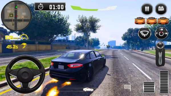City Driving Ford Car Simulator screenshot 1