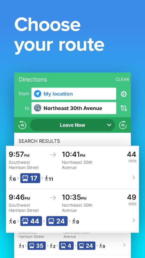 Portland Transit • TriMet Rail & Bus Times screenshot 2