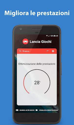 Lancia Giochi - Registrazione schermata e Booster screenshot 2