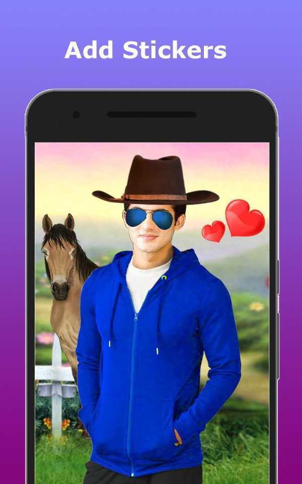 Man Sweatshirt Photo Montage screenshot 12