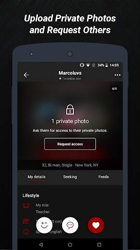 Kinky Dating Chat & Gay Date Lifestyle App - GFet screenshot 3