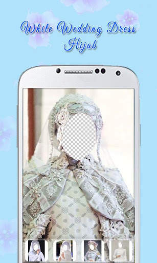 White Wedding Dress Hijab screenshot 6