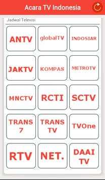 Acara TV Indonesia Lite screenshot 2