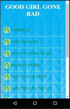 Rihanna Song Lyric screenshot 1