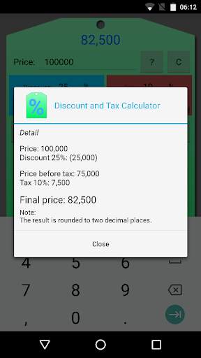 Discount and Tax Calculator screenshot 3