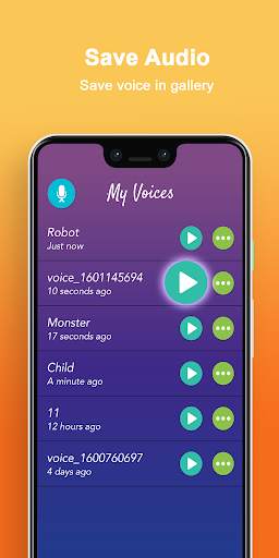 Voice Changer Funny, Effects & Recorder screenshot 3