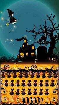Halloween night pumpkin Keyboard screenshot 1