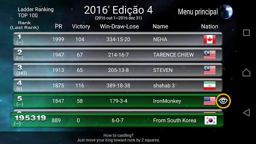 Campeonato mundial de xadrez screenshot 5