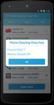 Phone Cleaning Virus Free screenshot 4