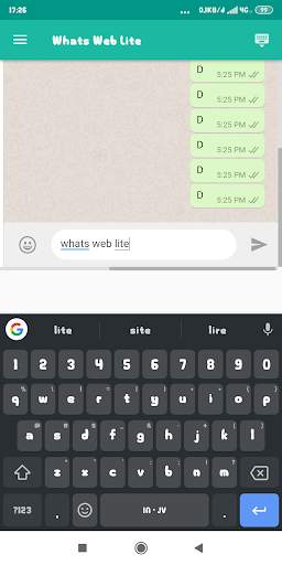 Whats web scan Lite screenshot 4