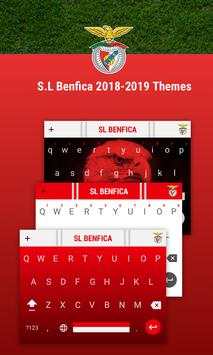 Keyboard Resmi SL Benfica screenshot 1