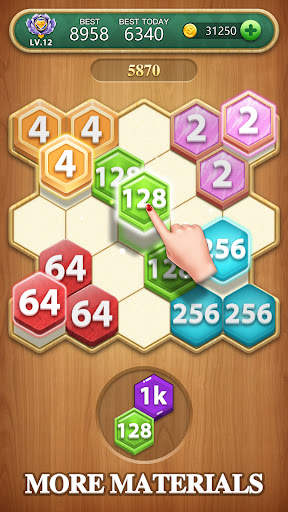 Hexa Block Puzzle - Merge! screenshot 3