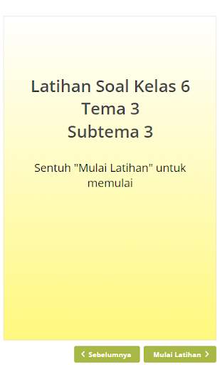 Latihan Soal SD Kelas 6 Tema 3 screenshot 2